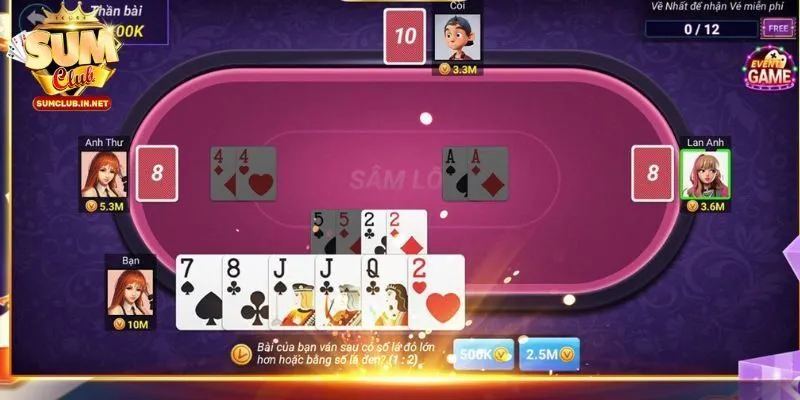 Sâm Lốc online có luật chơi đơn giản